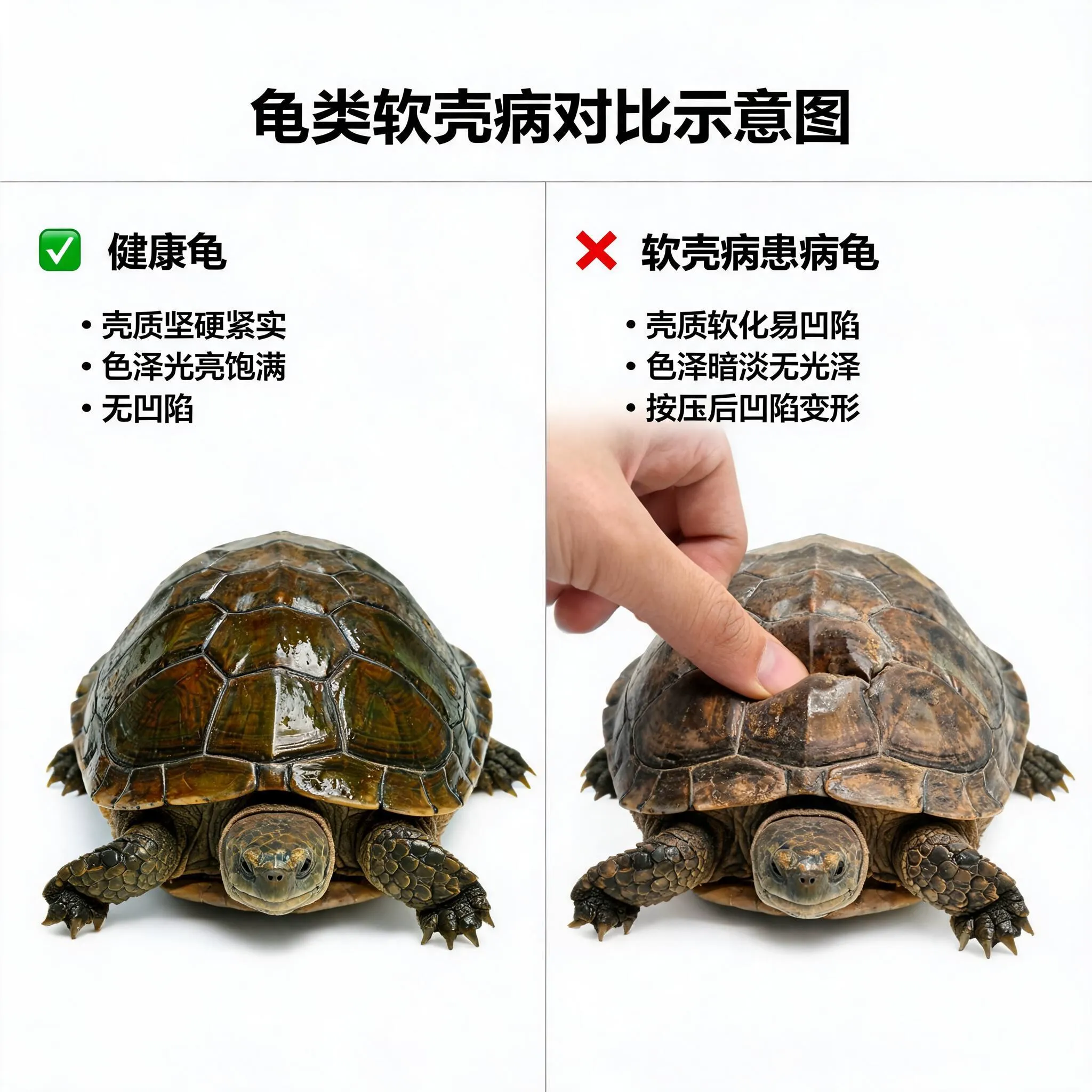 软壳病症状识别