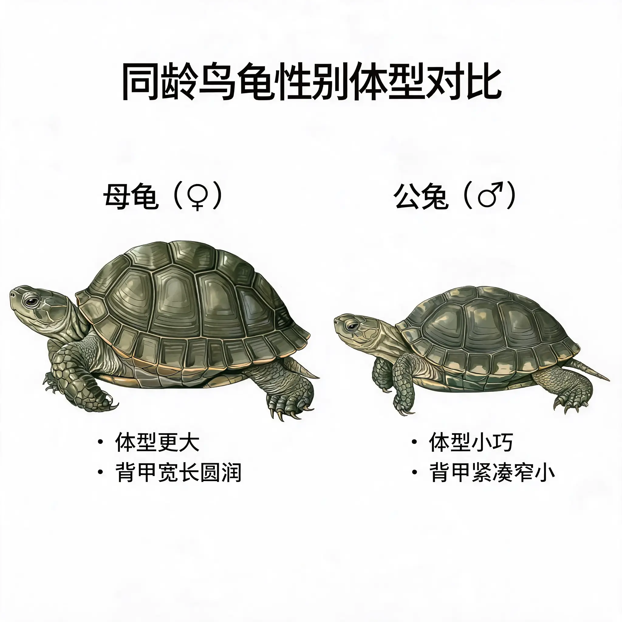 性别鉴别方法五:体型对比