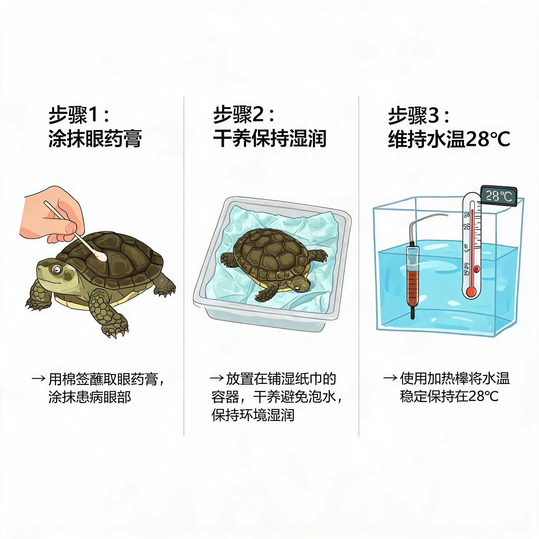 白眼病治疗步骤