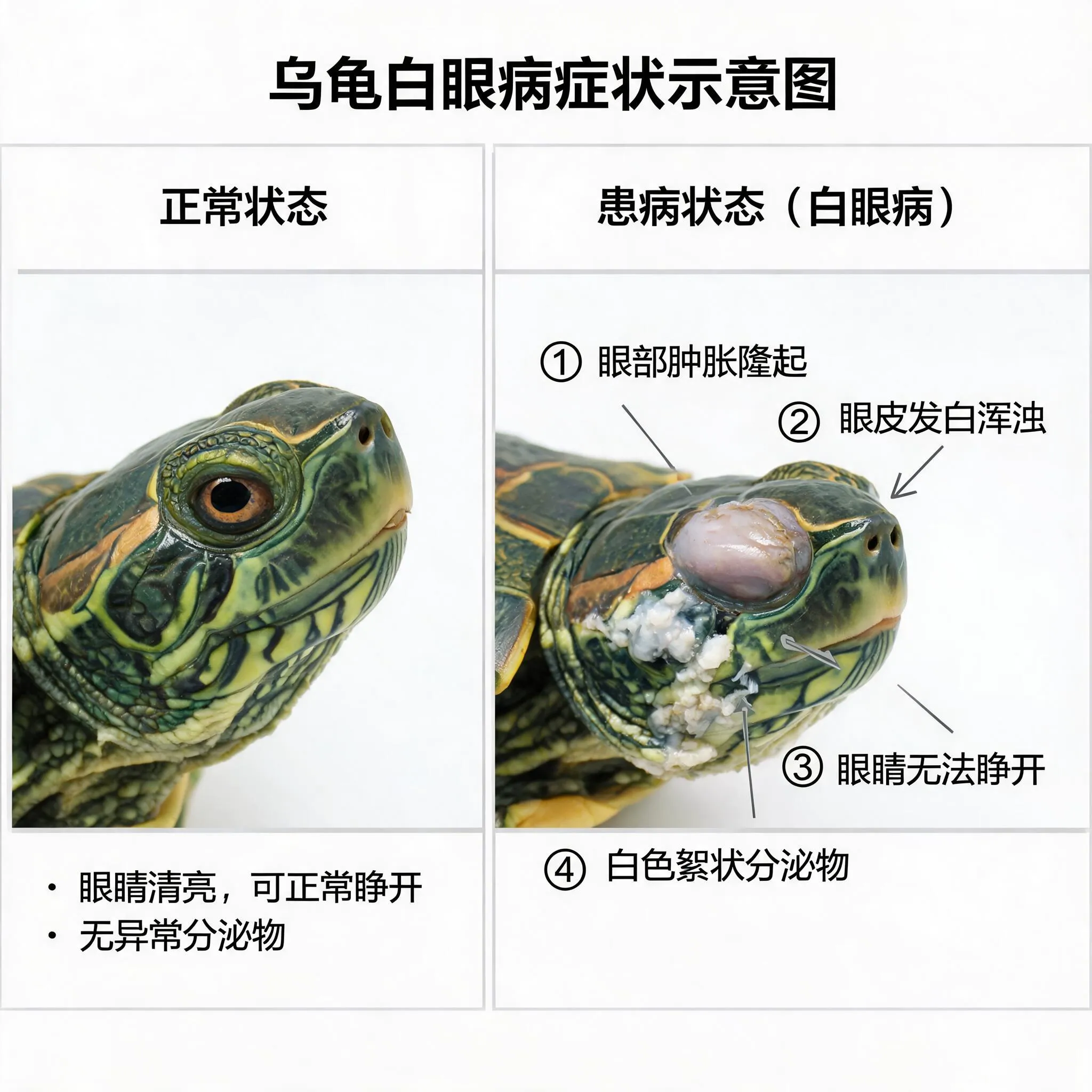 白眼病症状识别
